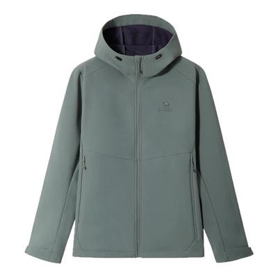 骆驼男装软壳衣男户外防风徒步登山运动外套男2025休闲夹克上衣