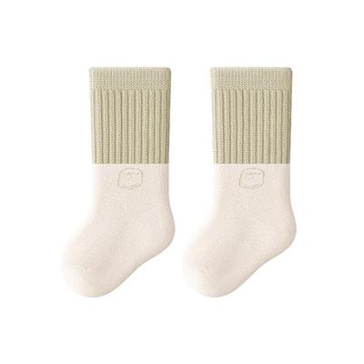 婴儿中筒袜子新生0到3个月6到12