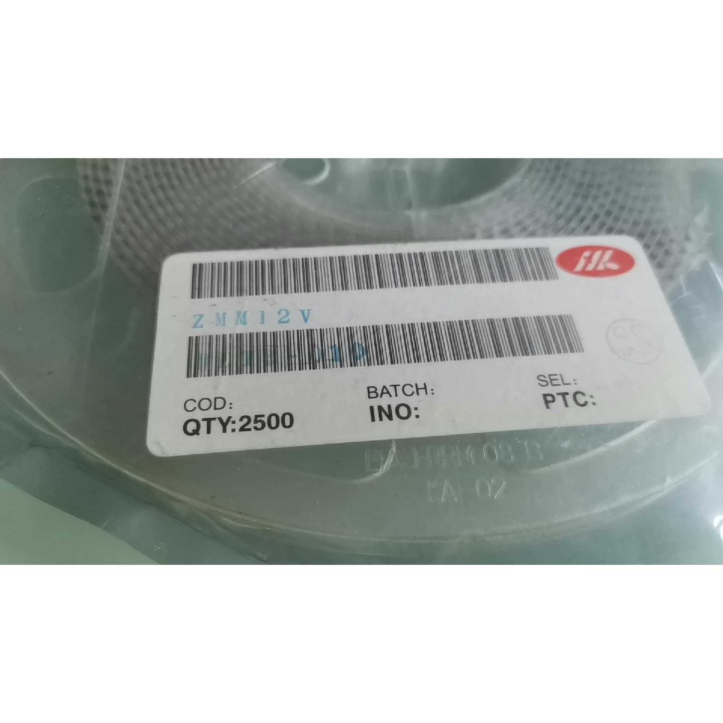 议价-12V稳压管,一盘1300只,,库存处理。