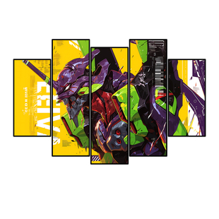 光武力·EVA初号机发光板动漫二次元挂画新世纪福音战士装饰壁灯