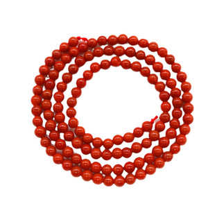 原矿天然冰飘南红散珠火焰红樱桃红4mm小米珠diy流苏手链尾珠隔珠