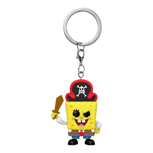 Funko丰高POP海绵宝宝 海盗钥匙扣周边潮玩手办摆件挂件公仔礼物