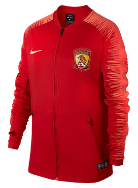 Nike/耐克正品恒大出场儿童运动训练球衣长袖夹克外套BV5990