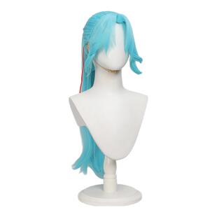 【伽氏工坊】荣耀新皮肤亚连cos假发王者落雪白狼短款分体马尾