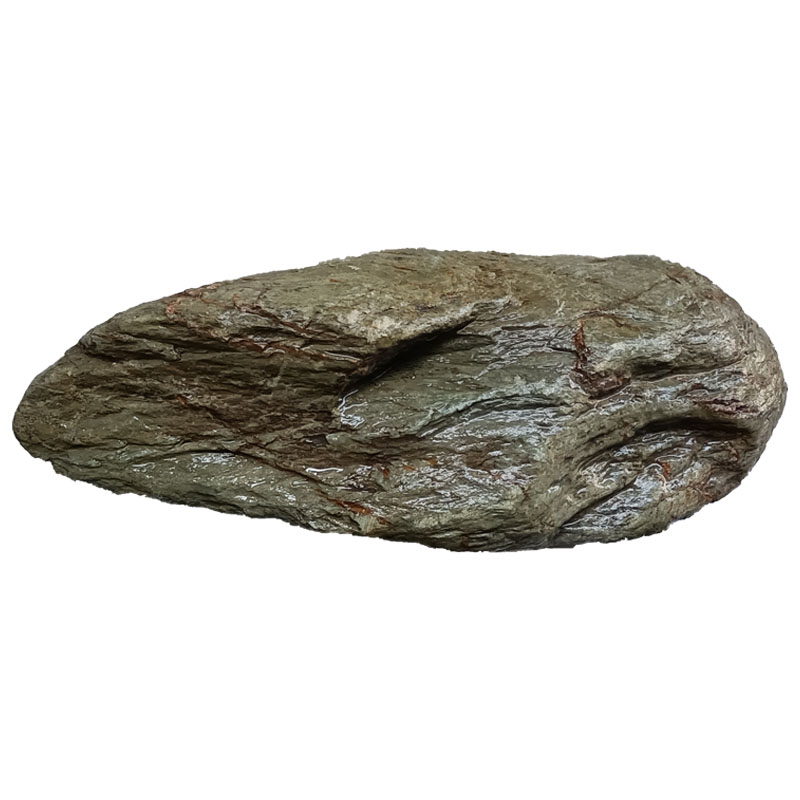 溪流石精选层次感片状一物一拍页岩鱼缸造景石天然原生态铺底晒台
