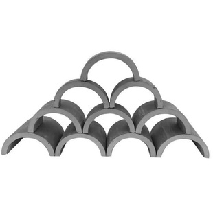 花园造景瓦片围边围栏隔断墙装饰鱼鳞造型中式庭院铺地挡土收边瓦