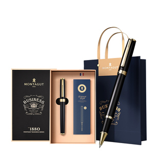 梦特娇签字笔男士商务高档女高端定制中性笔宝珠签名中性笔高端商务水性笔送领导高级办公签字笔定制刻字logo