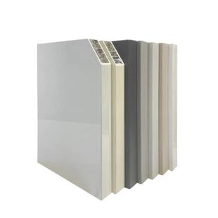 全铝门板定制18厘铝合金柜门铝蜂窝带框橱柜门订做PET肤感衣柜门