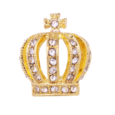 韩国商务风衬衫迷你领花皇冠胸针