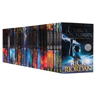 percy Jackson 波西杰克逊英文原版全套26册 the Lightning Thief 波西杰克逊与神火之盗 Rick Riordan 雷克莱尔顿畅销青少年