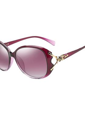 墨镜女防紫外线潮2025年新款圆脸可配近视男高级感ins偏光太阳镜