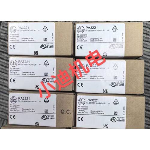 议价IFM易福门PA3221压力变送器原装进口假一罚十现货维修