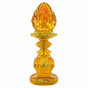 钱袋财神招财供灯佛灯长明灯佛龛电蜡烛乔迁家用佛堂插电土地关公