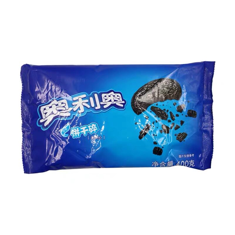 奥利奥饼干碎400g中号饼坯无夹心饼干屑原装烘焙木糠原料多省包邮