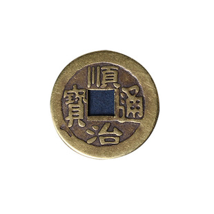 仿古纯铜钱中国结五帝铜钱配件DIY手工饰品车挂装饰摆件黄铜古币