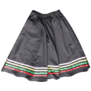 成人性格舞裙英皇北舞考级舞裙芭蕾性格舞半身裙儿童练功裙土风裙