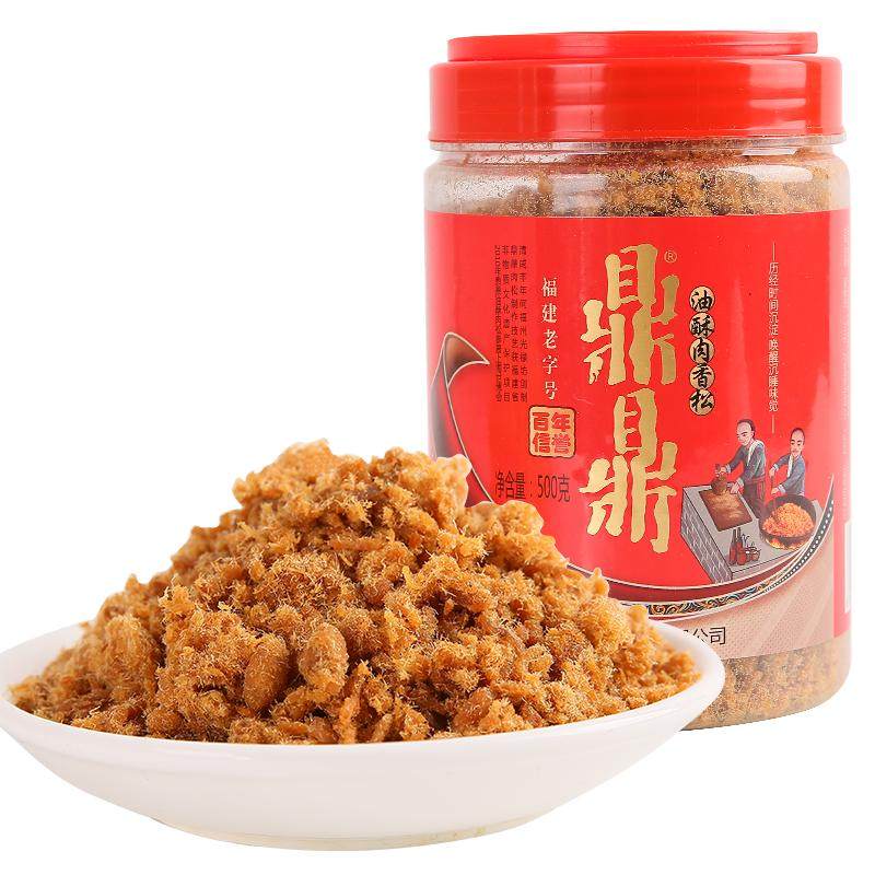 福建老字号鼎鼎猪肉酥500g