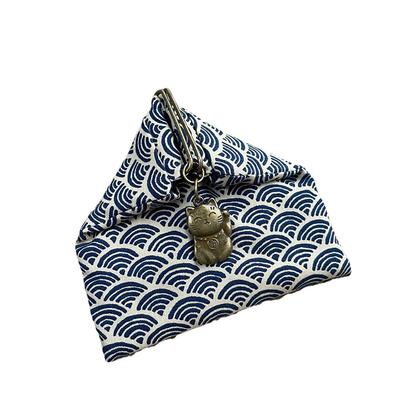 枫外原创手工制作年代随身招财猫