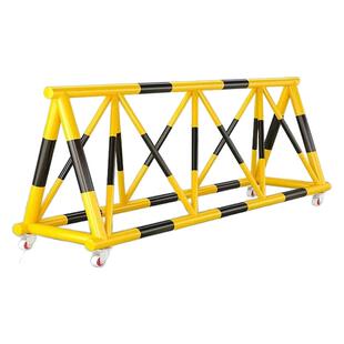 拒马移动路障护栏学校门口挡车防冲撞带刺隔离栏钢管挡车幼儿园