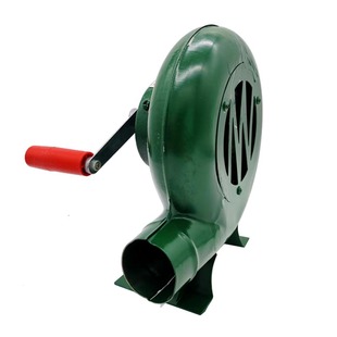 包邮户外烧烤手动手摇鼓风机生火省力吹风机大炮爆米