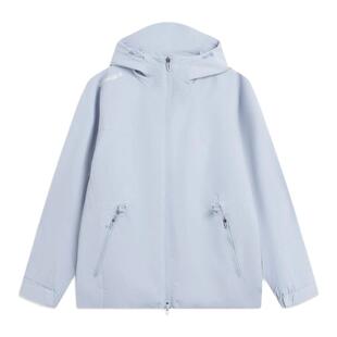 李宁户外CF溯珑壳外套白龘女子防泼水三合一运动风衣套装AWBV090