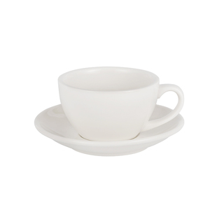 轰炸机拿铁杯咖啡杯家商用意式拉花杯咖啡卡布奇诺陶瓷杯碟280ml