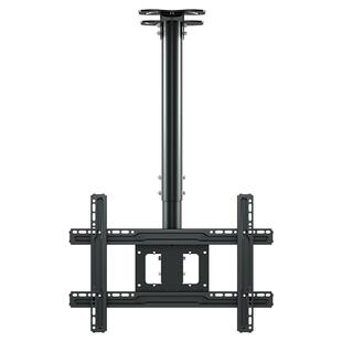 通用电视机吊架伸缩旋转升降天花板吊顶支架奶茶店悬空双屏壁挂架