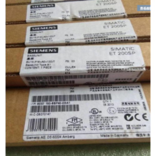 议价6ES7193-6BP40-0BA1西门子ET 200SP基座/端子6ES71936BP400BA