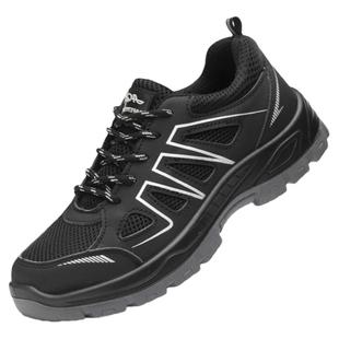 劳保鞋男款冬季新型轻便耐磨钢包头防砸防刺穿带钢板工地工作男士