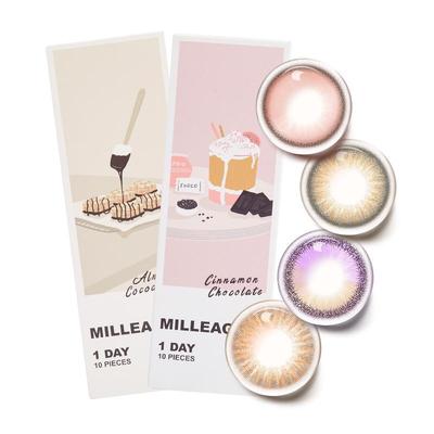 【梦玲同款】milleage觅丽季美瞳日抛10片自然大小直径隐形眼镜女