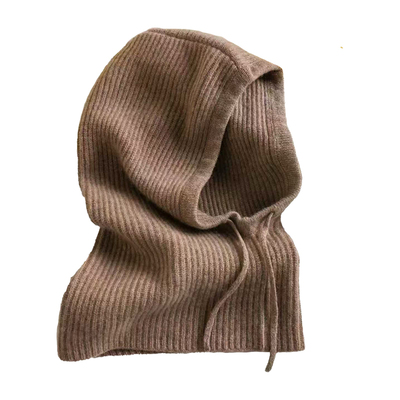 100%纯山羊绒巴拉克拉法帽时尚