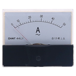 正泰44L1机械100A指针式50A交流电压电流表表头安培直通450V 200A