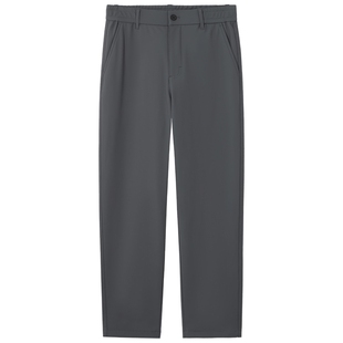 热风男士休闲长裤2025年冬季新款舒适通勤裤机能风保暖慢跑裤子