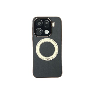 适用于oppofindx9pro手机壳oppofindx9磁吸旋转支架findx9保护套findx9pro后外全包防摔新款高端素皮商务外壳