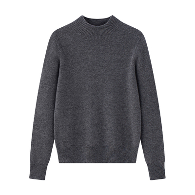 基础百搭多色纯羊毛针织打底衫冬