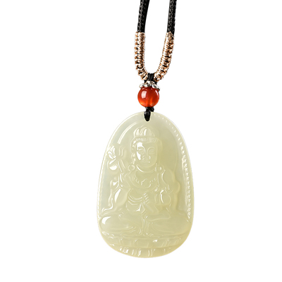 【热销1w+】和田玉本命佛吊坠