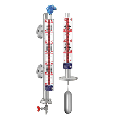 带远传开关顶装侧磁翻板液位计