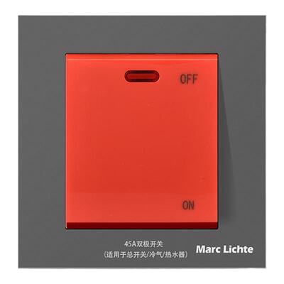 86型大功率开关45A曲架开关