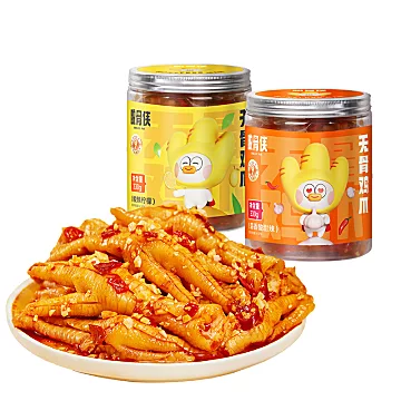 脱骨侠无骨鸡爪330g*2休闲零食去骨凤爪