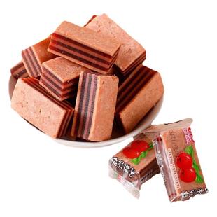 山楂汉堡独立小包装散装山楂片夹心铁山楂果丹皮山楂条年货实惠批