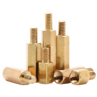 铜柱主板盒装螺丝单头双通六角尼龙柱电脑机箱隔离柱套装M2M3M4mm