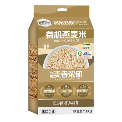 溢田有机胚芽燕麦米饭东北粗粮