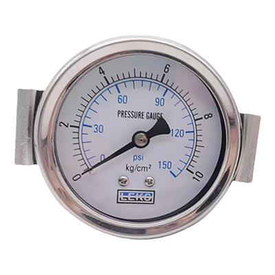 LEKS螺纹安装1.6mpa气压表