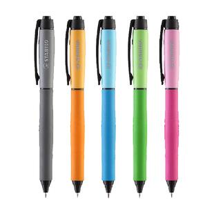 思笔乐中性笔刷题笔0.5mm大容量黑色速干水笔