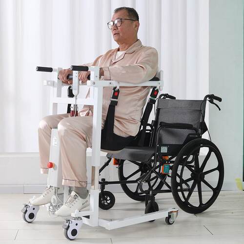 电动升降老人移位机助行坐便洗澡椅护理多功能残疾液压电动转移机