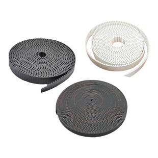 2GT MXL XL S3M 5M 8M开口同步带白色/黑色带钢丝聚氨酯橡胶皮带