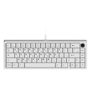 极简白色日文ATK日语pbt原厂68热升华wooting键盘键帽