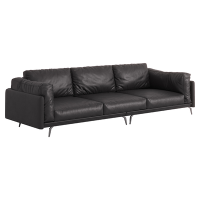 PAULJOHN极简客厅真皮沙发