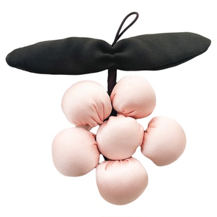 布艺吊穗蝴蝶结胸针配饰小众精致复古手工立体葡萄串包包衣服胸花