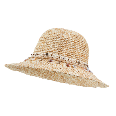 兰诺度假风草帽海边女